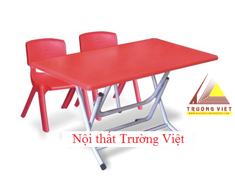 Bàn ghế mầm non Nhựa cao cấp BG05