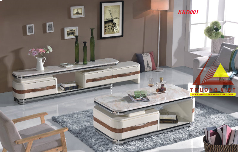 Bàn trà, kệ ti vi nhập khẩu BKĐ001