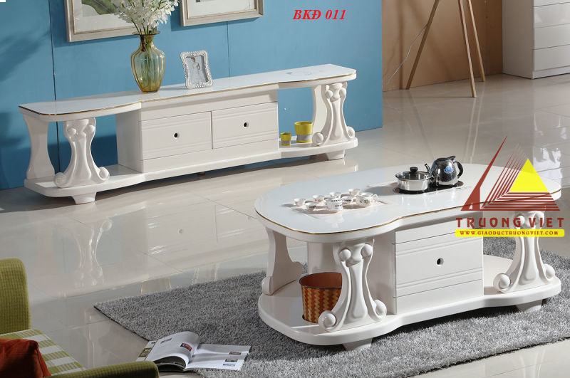 Bàn trà, kệ ti vi nhập khẩu BKĐ011