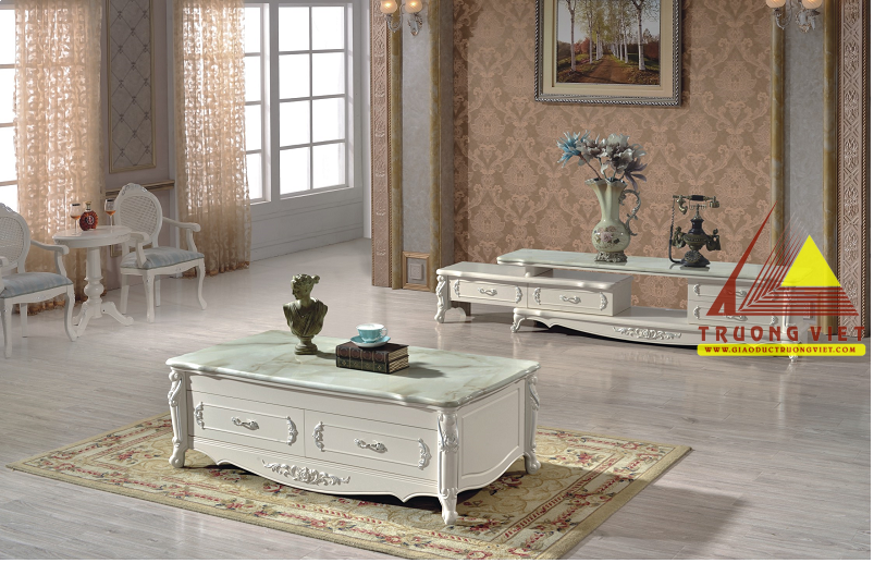 Bàn trà, kệ ti vi nhập khẩu BKĐ017