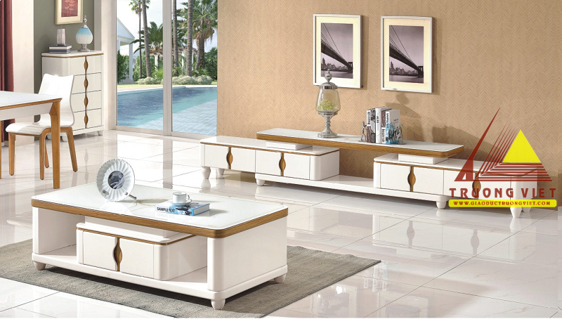 Bàn trà, kệ ti vi nhập khẩu BKĐ035