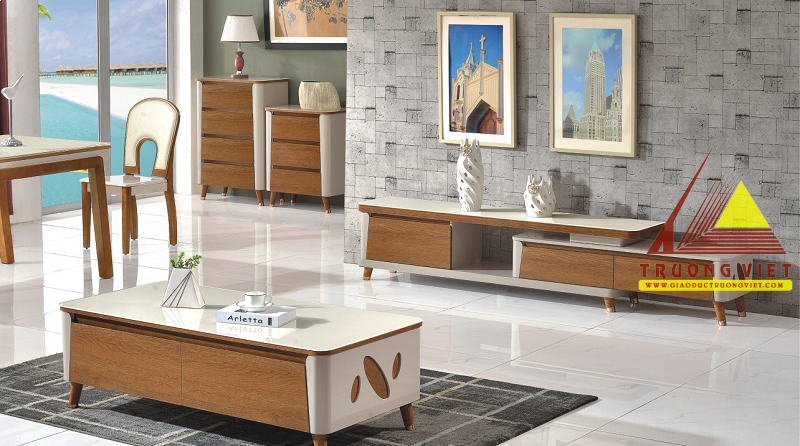 Bàn trà, kệ ti vi nhập khẩu BKĐ041