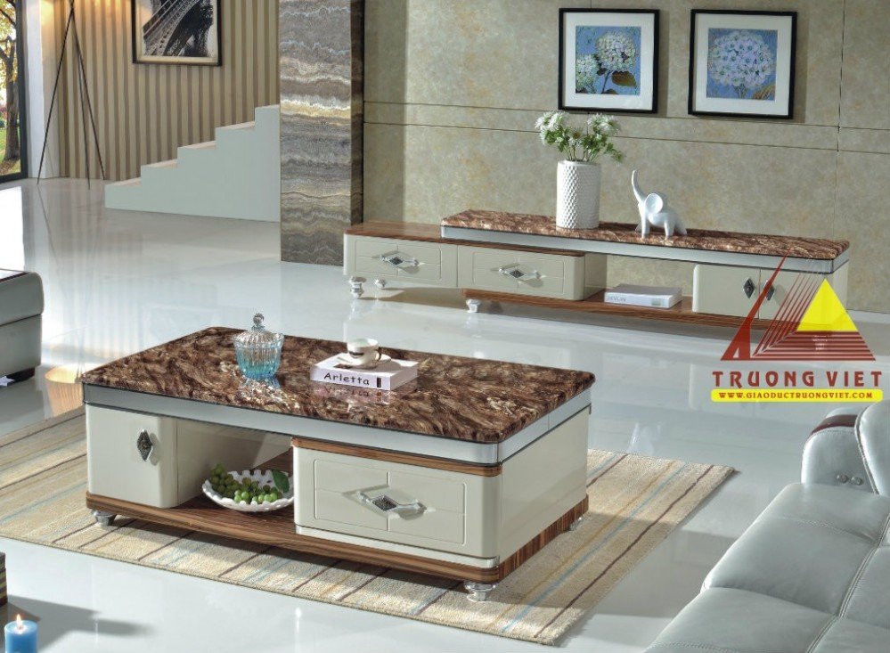 Bàn trà, kệ ti vi nhập khẩu BKĐ057