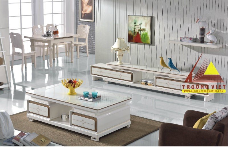 Bàn trà, kệ ti vi nhập khẩu BKĐ072