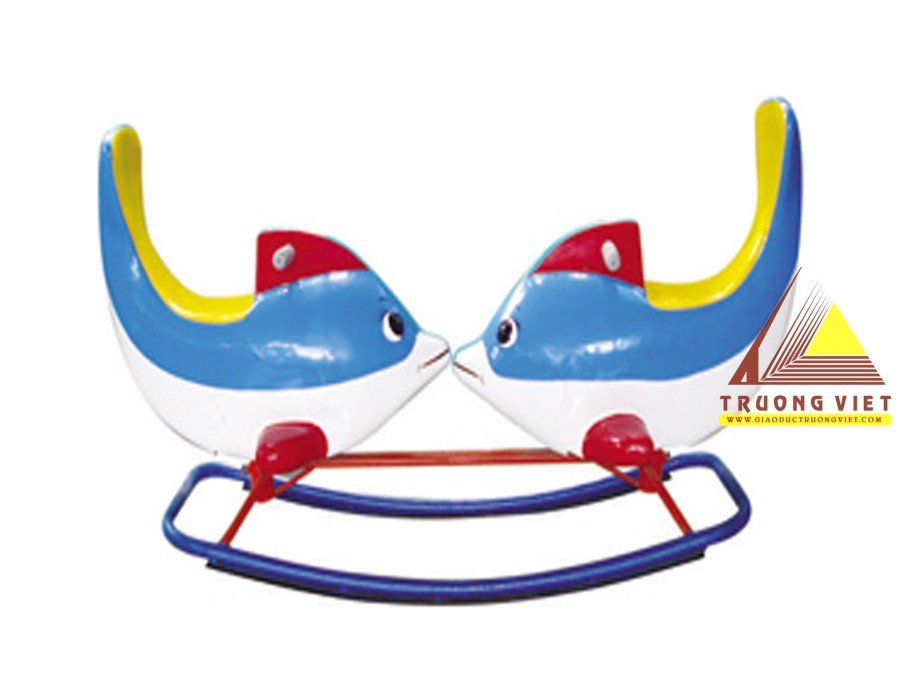 Bập bênh 2 cá Heo