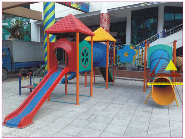 Bộ vận động liên hoàn 3 khối ống chui