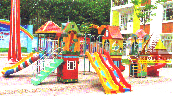 Bộ vận động liên hoàn 5 khối vườn cổ tích của bé