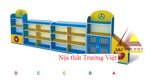 Dãy kệ hình đoàn tàu TVGG002