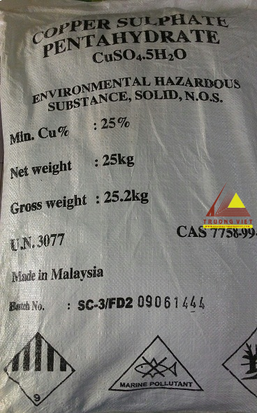 Đồng Sunfat dạng bột
