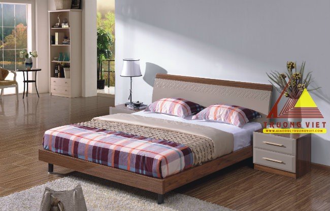Giường ngủ nhập khẩu GN004