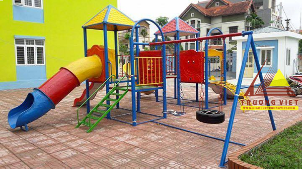 Liên hoàn 2 khối xích đu lốp