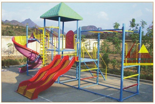 Nhà chơi thể chất cầu trượt xoắn