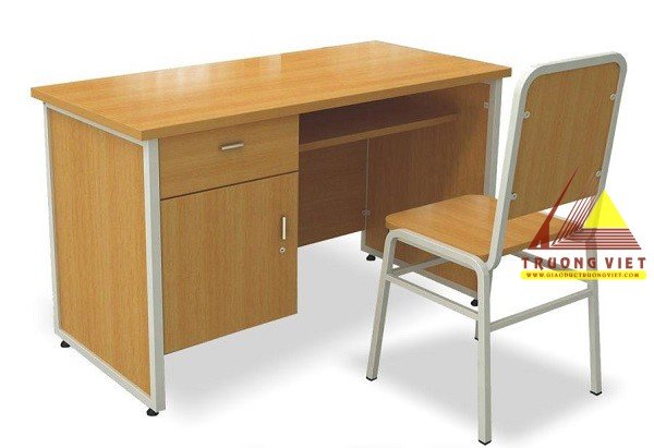 Bàn ghế giáo viên BV01 (1200x600x750)