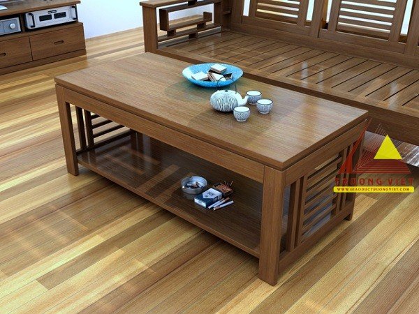 Bàn trà đẹp phòng khách PK003