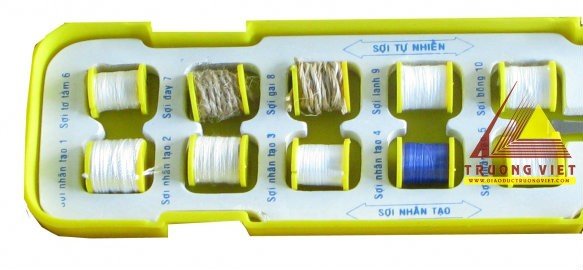 Bộ mẫu tơ sợi