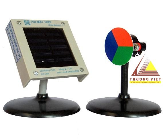 Bộ thí nghiệm chạy động cơ nhỏ bằng pin mặt trời