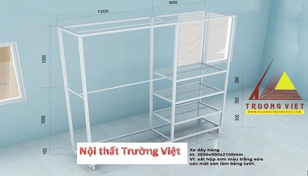 Xe đẩy hàng XĐ01