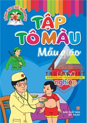 Tập tô màu Mẫu giáo: Chủ đề - Nghề nghiệp