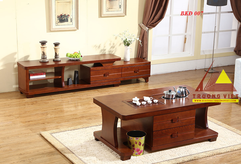 Bàn trà, kệ ti vi nhập khẩu BKĐ007