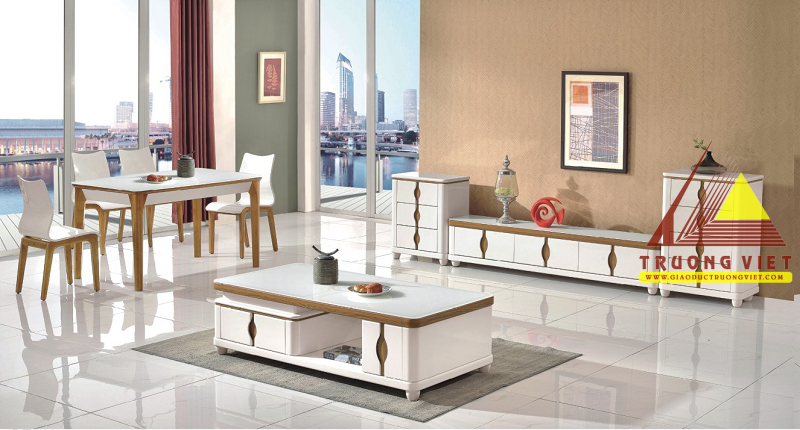 Bàn trà, kệ ti vi nhập khẩu BKĐ036