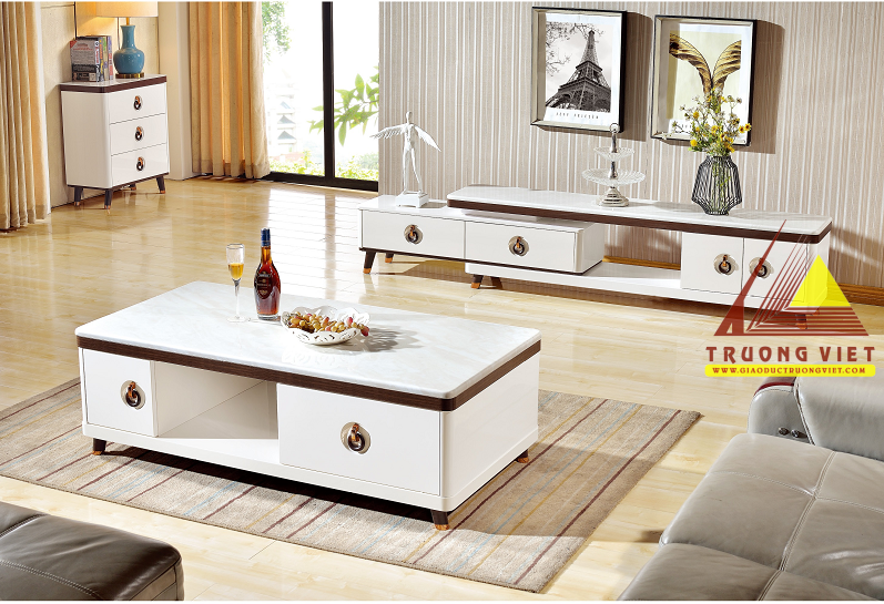 Bàn trà, kệ ti vi nhập khẩu BKĐ039