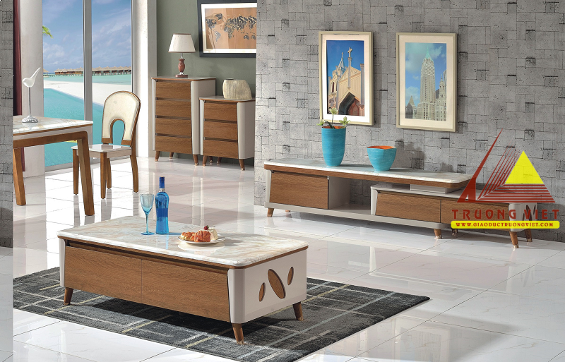 Bàn trà, kệ ti vi nhập khẩu BKĐ042