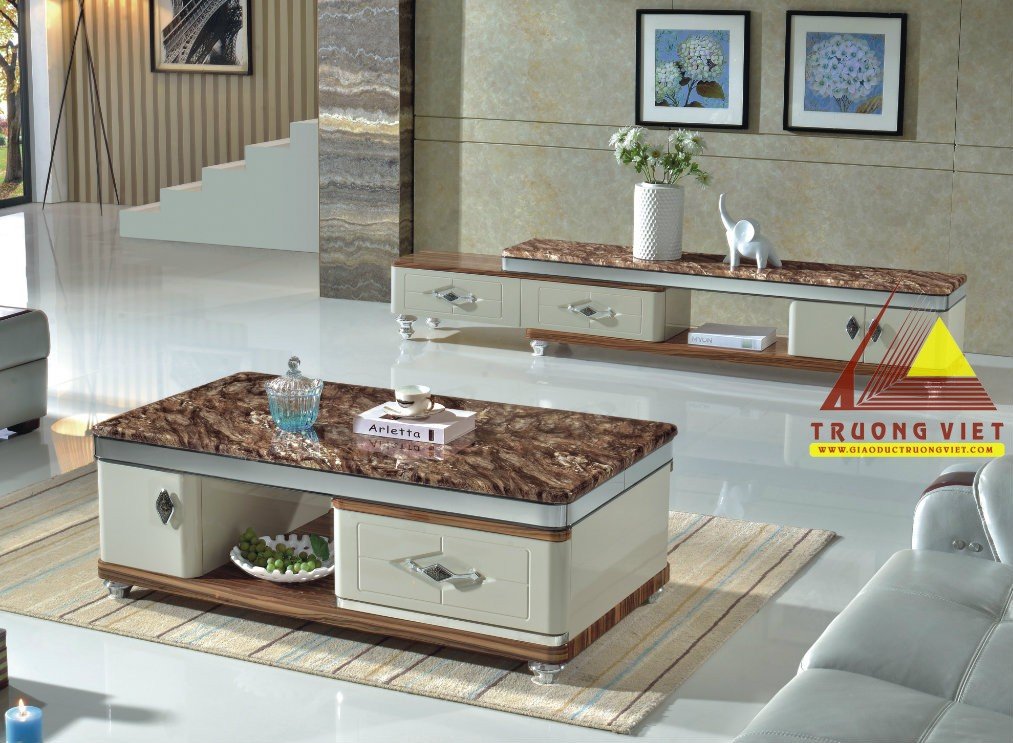 Bàn trà, kệ ti vi nhập khẩu BKĐ057