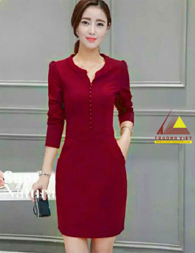 Đầm công sở TVA 036