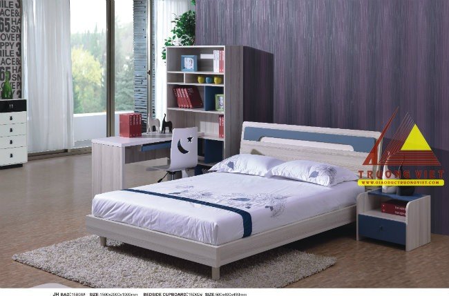 Giường ngủ nhập khẩu GN005