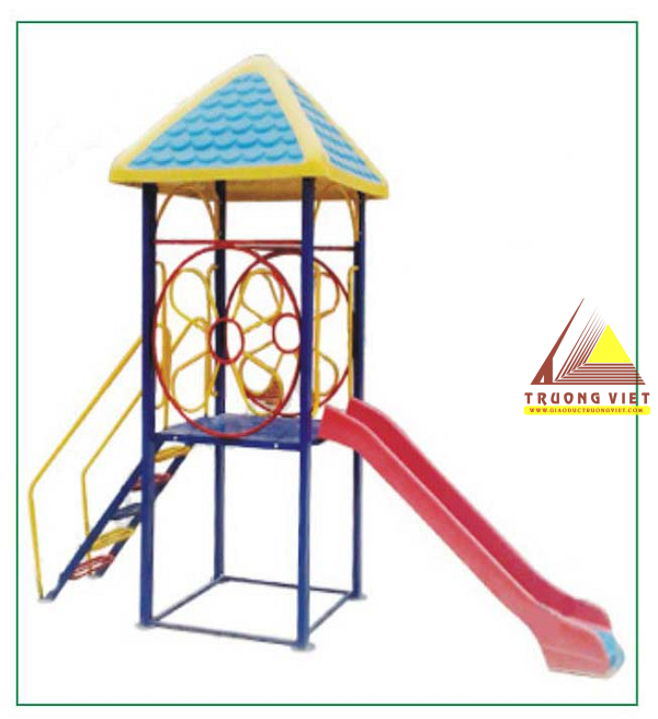 Nhà chòi 1 cầu trượt