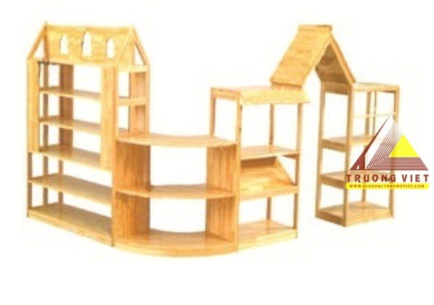 giá để đồ chơi bằng gỗ