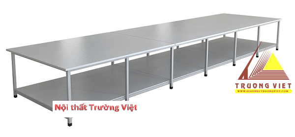 Bàn trải vải và cắt vải 2 tầng