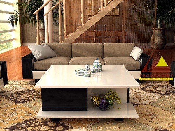 Bàn trà đẹp phòng khách PK002