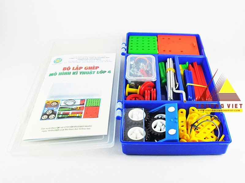 Bộ lắp ghép mô hình kỹ thuật lớp 4 (HS)
