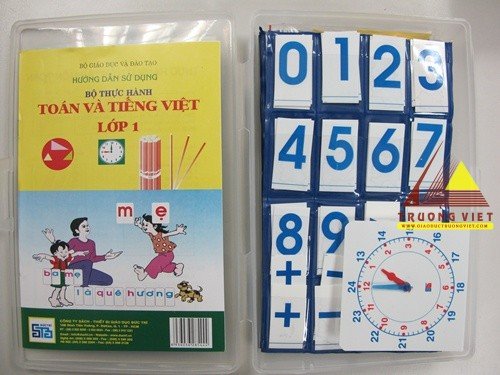 Bộ thực hành Toán và Tiếng Việt lớp 1
