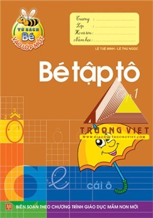Bé vào lớp Một - Tập tô số 1