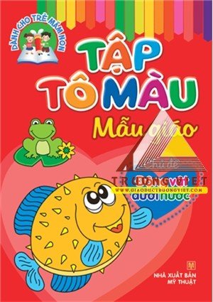 Tập tô màu mẫu giáo: Chủ đề - Động vật dưới nước