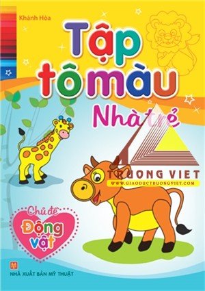 Tập tô màu Nhà trẻ - Chủ đề: Động vật