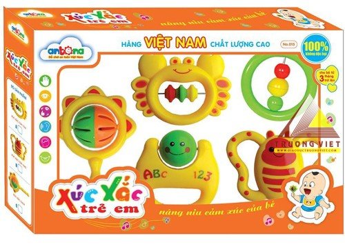 Hộp xúc xắc cho bé 1-2 tuổi